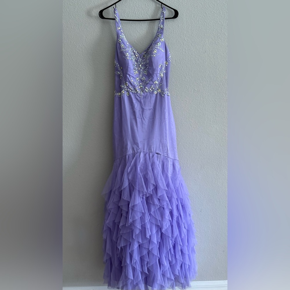 Masquerade Lavender Evening Gown